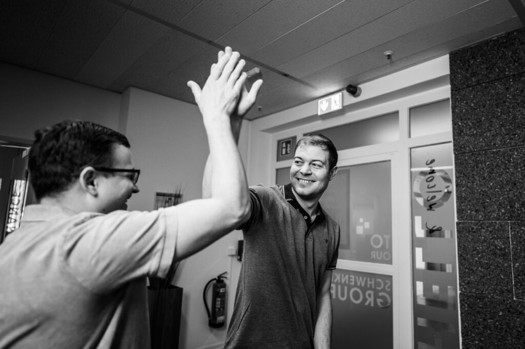 Teamwork mit Herz und starker Motivation